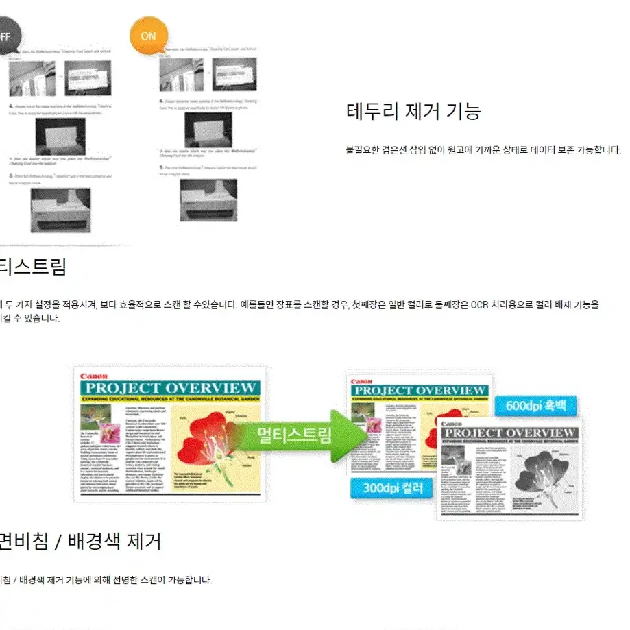 캐논 Dr-6030c a3 스캐너