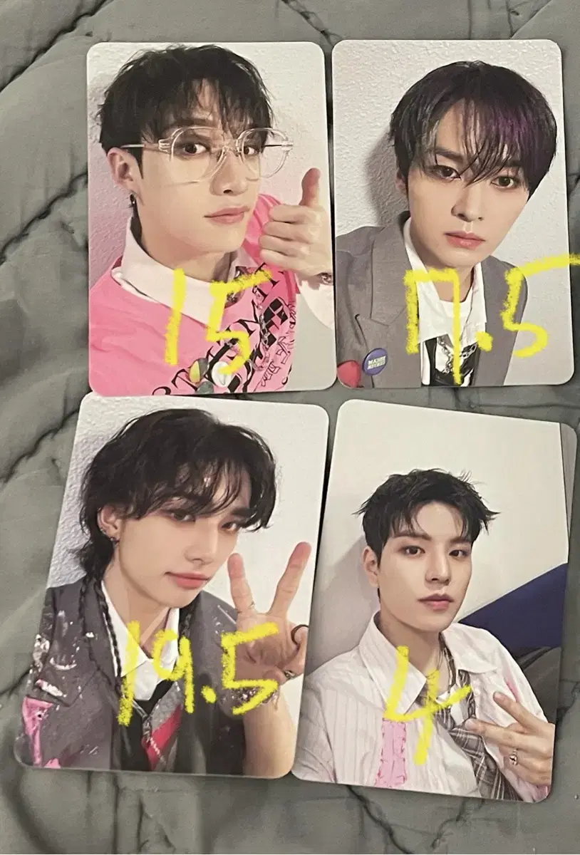 Straykids skz ATE Streaming photocard 3 Zuu 4 wts Certifiable