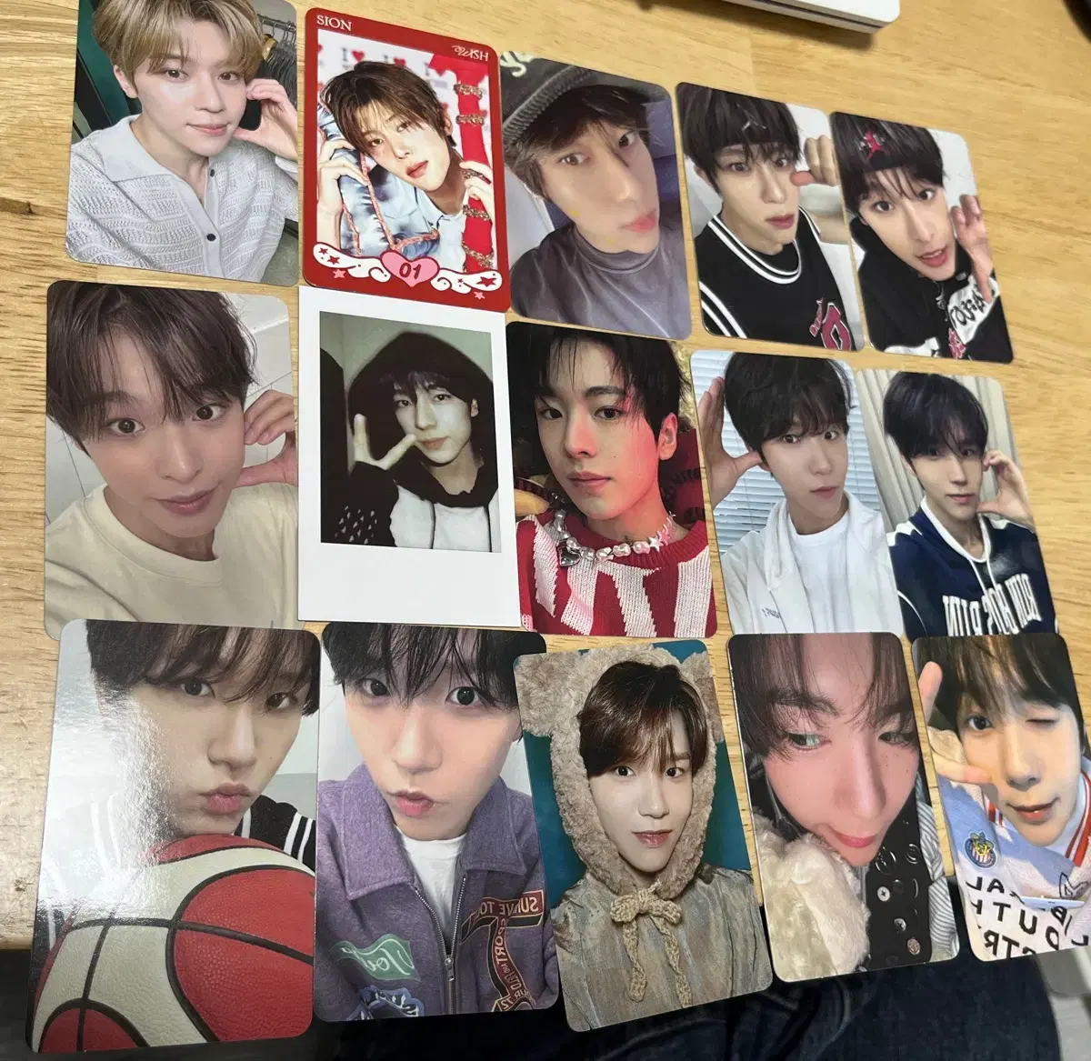 NCT Wish photocard Chapter 25 Bulk transfer of wts