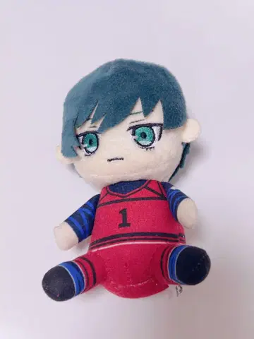 블루 록 이토시 린 앉아 봉제 인형