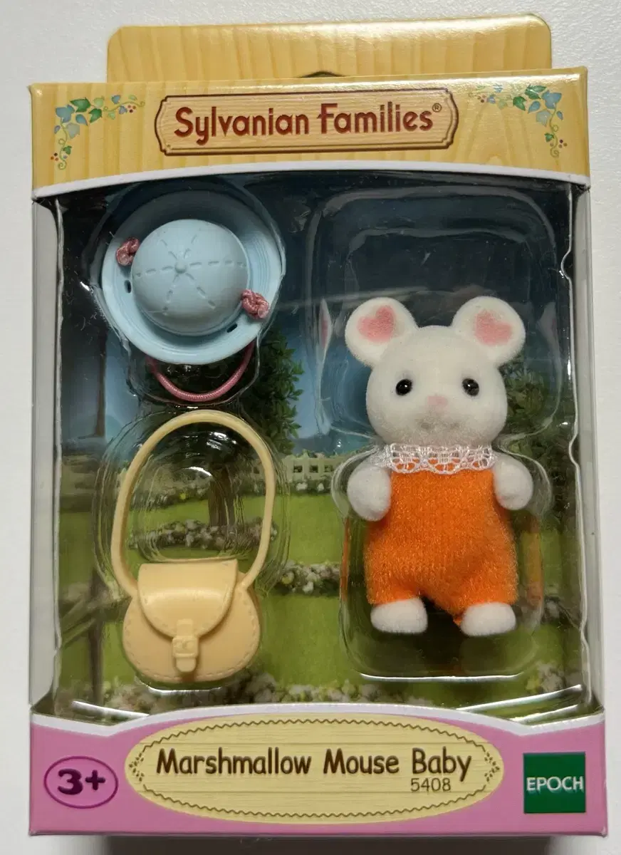 Sylvanian 5408 Marshmallow Rat Upright