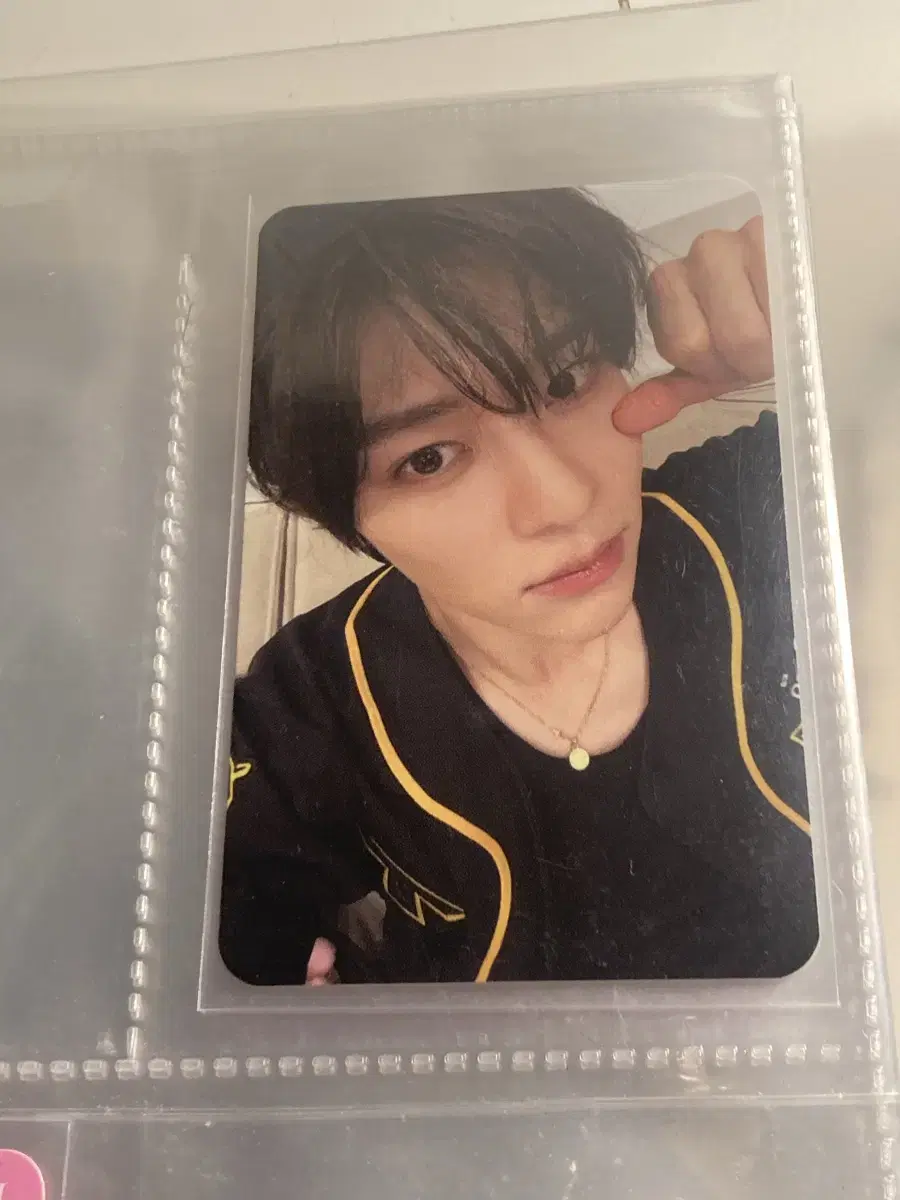 NCT wish sion photocard jump up 2nd ld beret kakaotalk gift kia