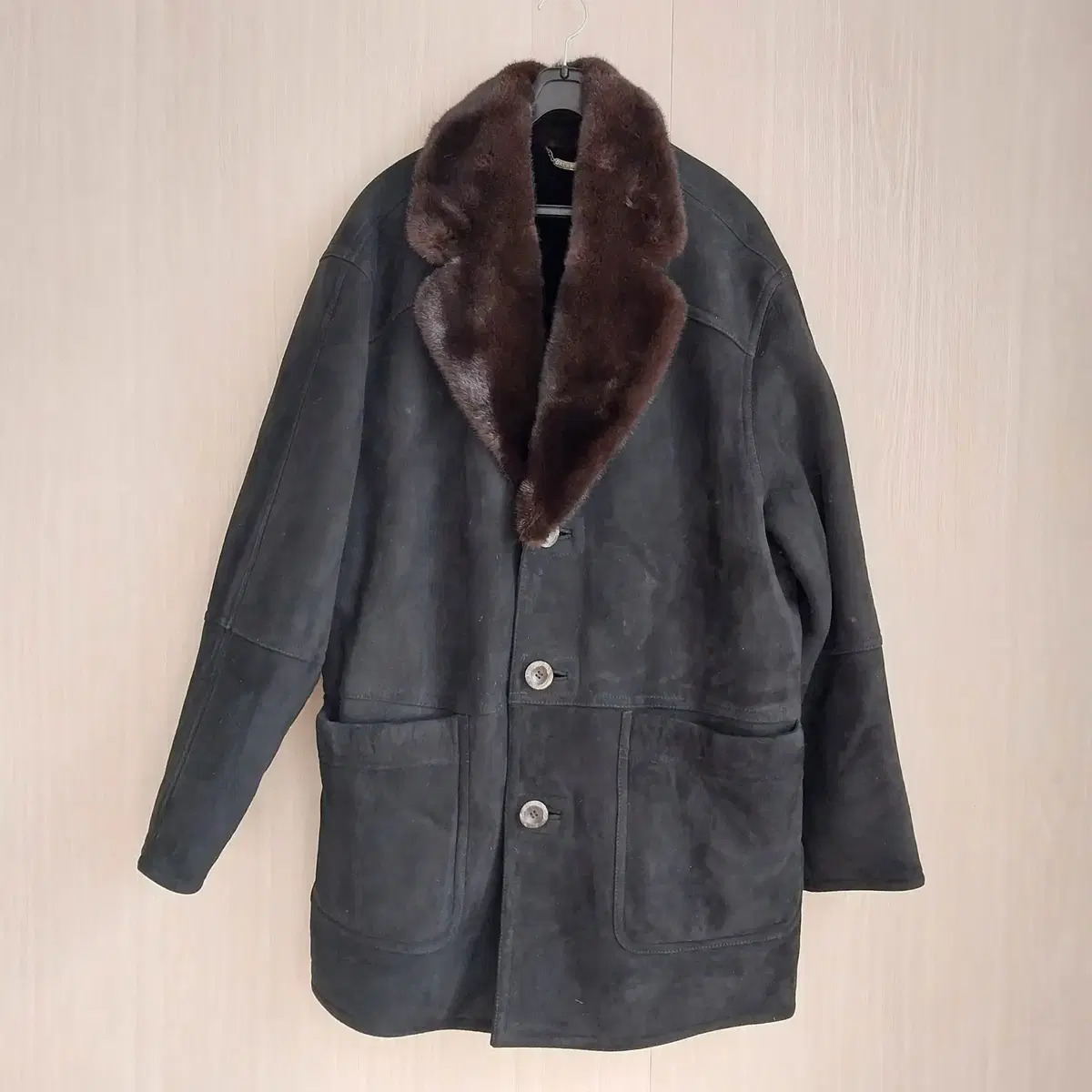 Galaxy Men's Sheepskin Mustang Jacket Size 100 C10984