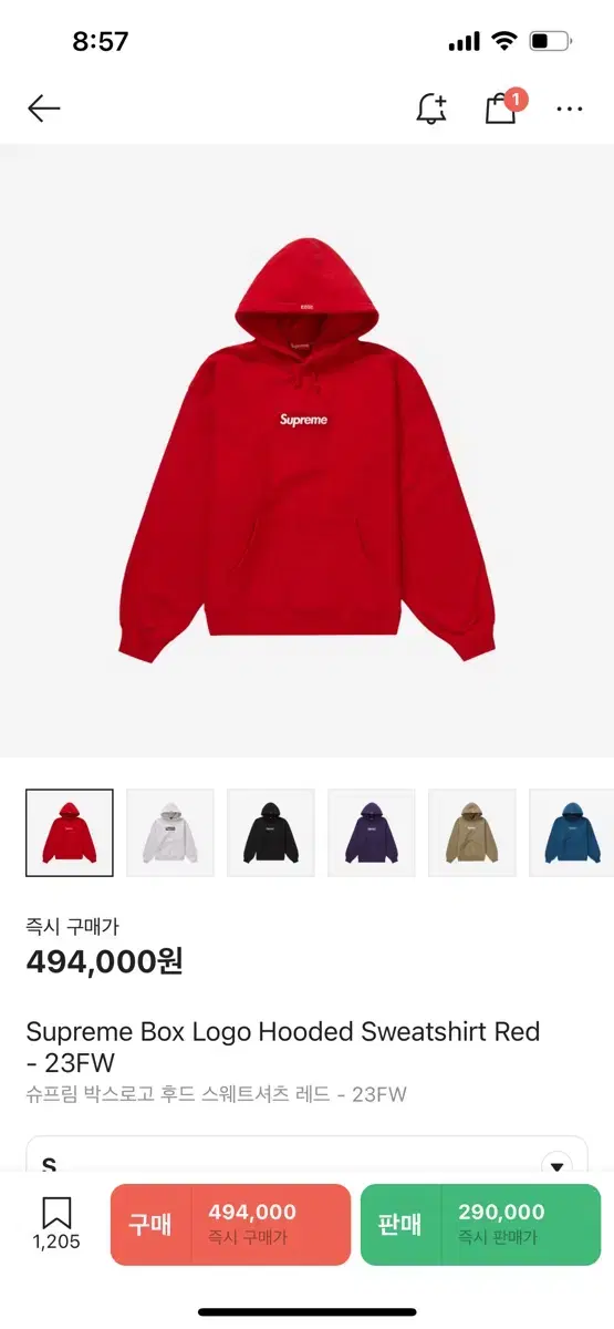 Supreme Box Logo Hoodie