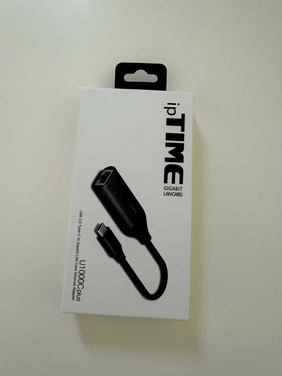 ipTIME USB 3.0 Type C 기가비트 랜카드