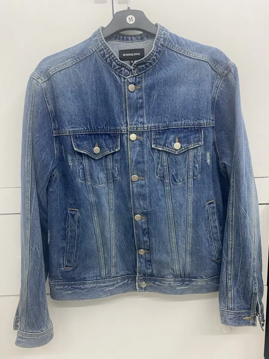 Oualong Denim Jacket Jeans Jacket