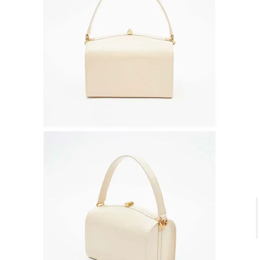 뉴이 Nuer Classic Box Bag Ivory