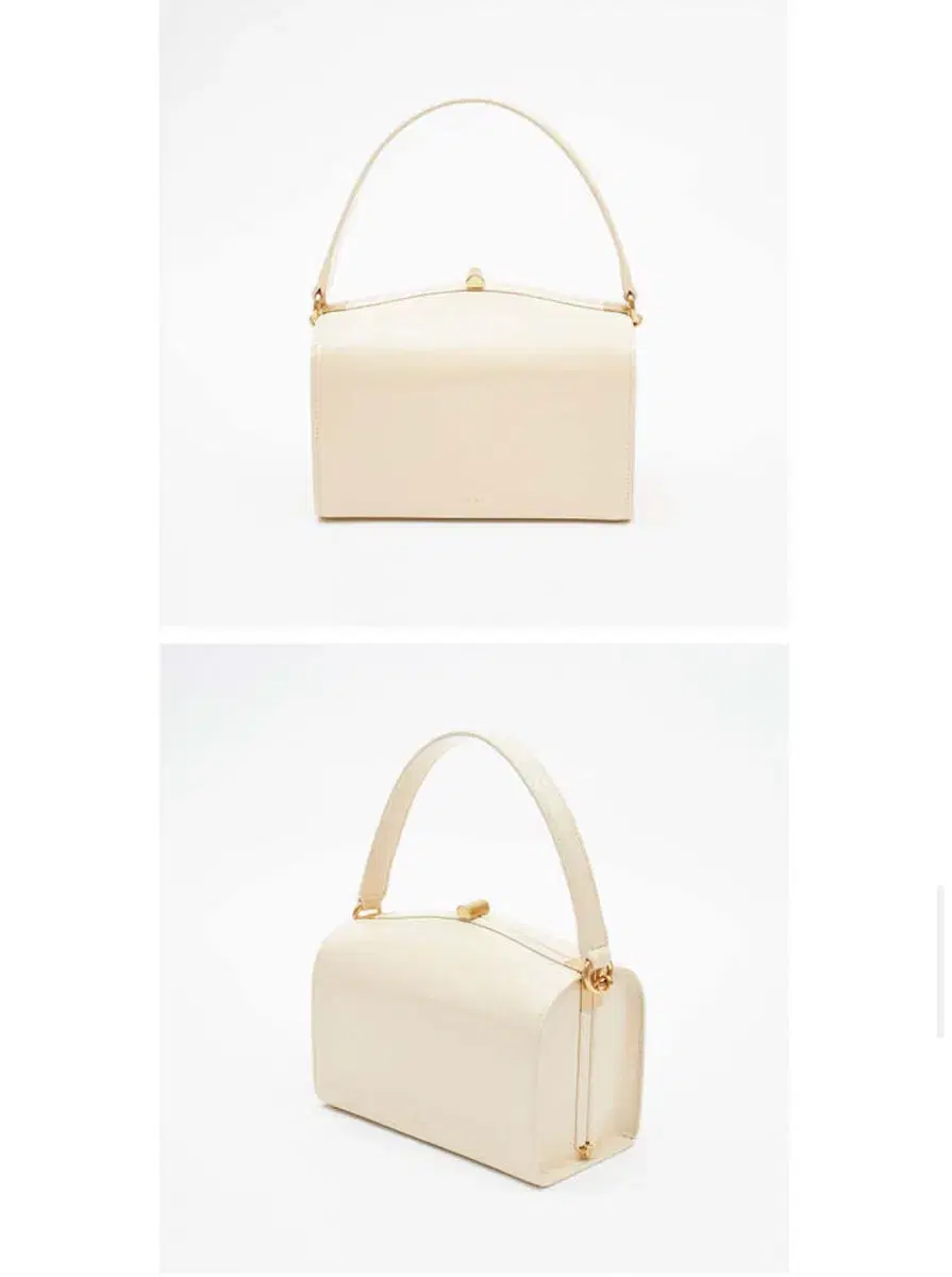 뉴이 Nuer Classic Box Bag Ivory