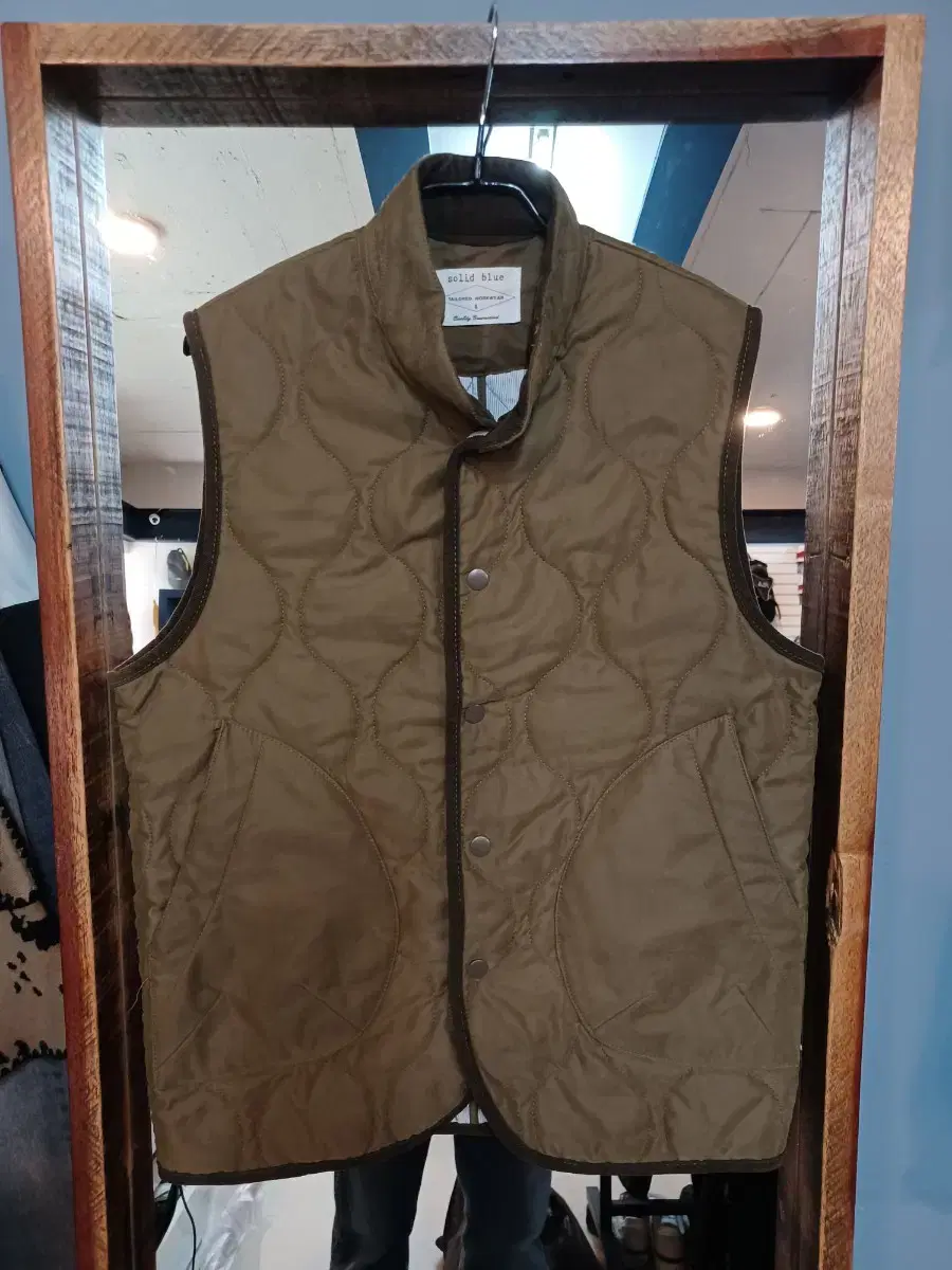 Vintage Amecazi Quilted Vest M