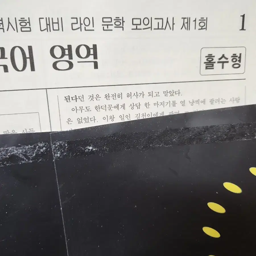 (반값이하) 2023 문학 라인 모의고사 1회~4회