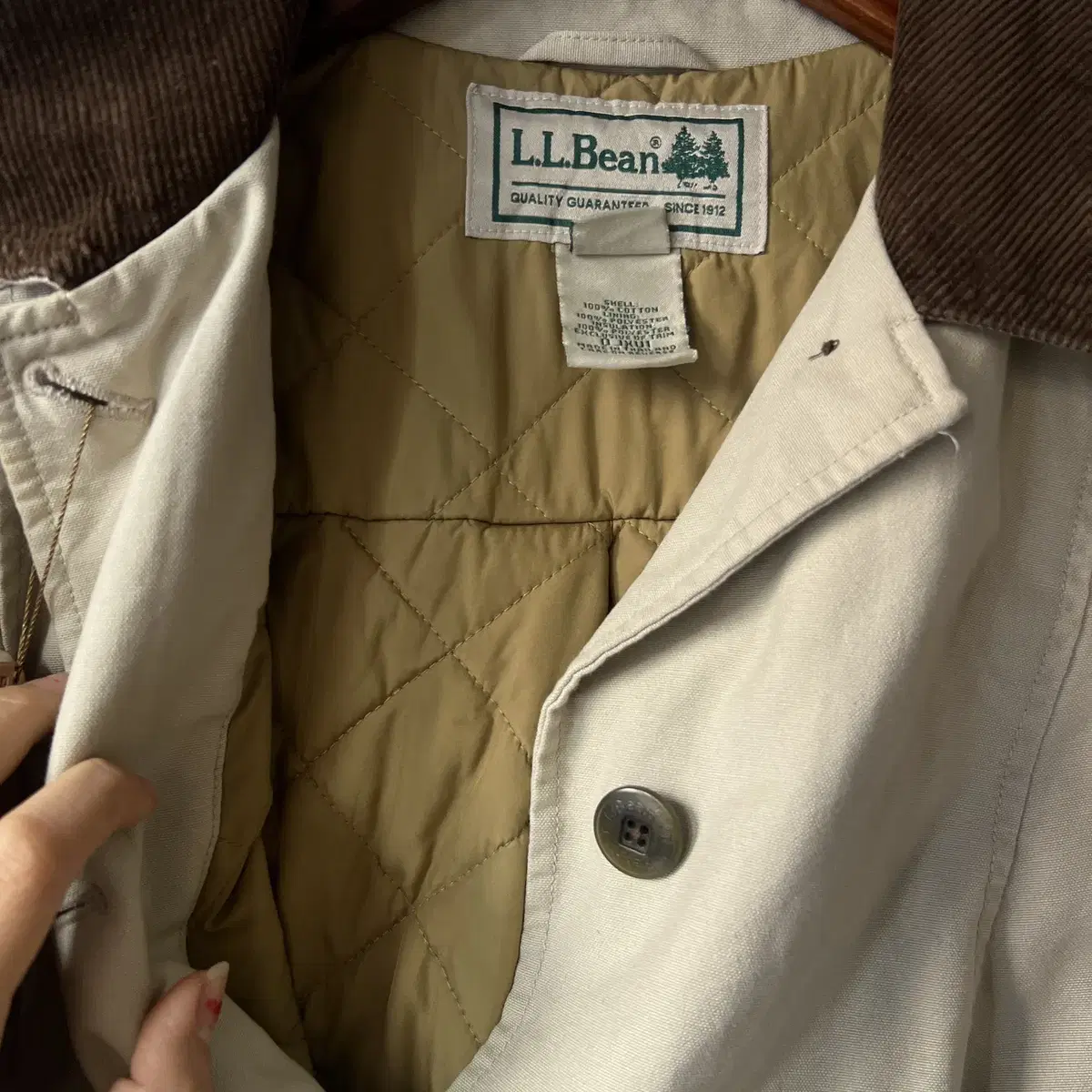 [M]L.L.Bean 엘엘빈 재팬 코듀로이 포인트 헌팅 자켓