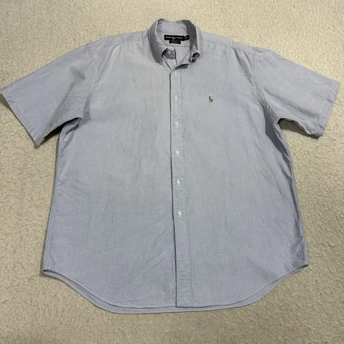 Polo short sleeve shirt overfit