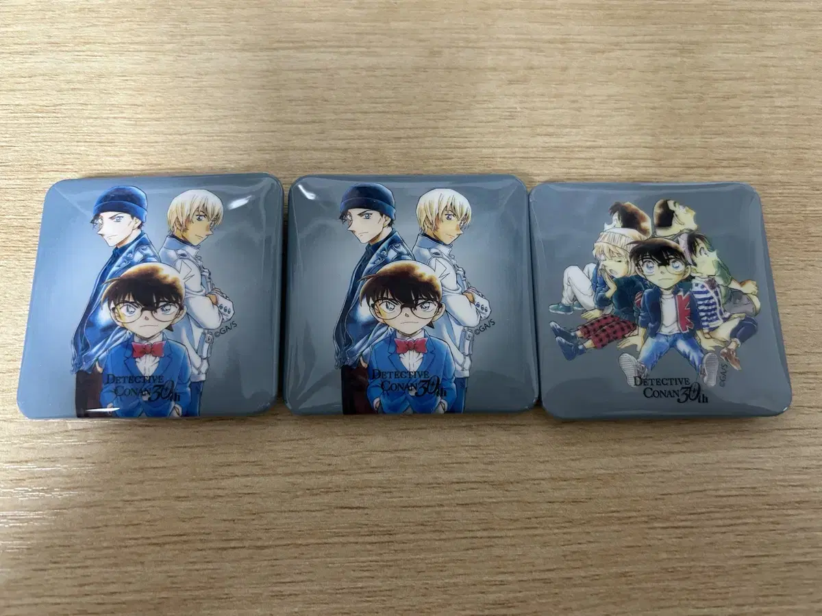 Detective Conan 30th Anniversary Exhibition Badge wts sells