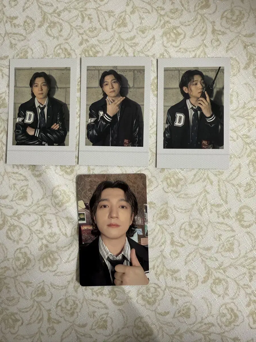 Day 6 Sungjin polaroid + pre-order benefit photocard