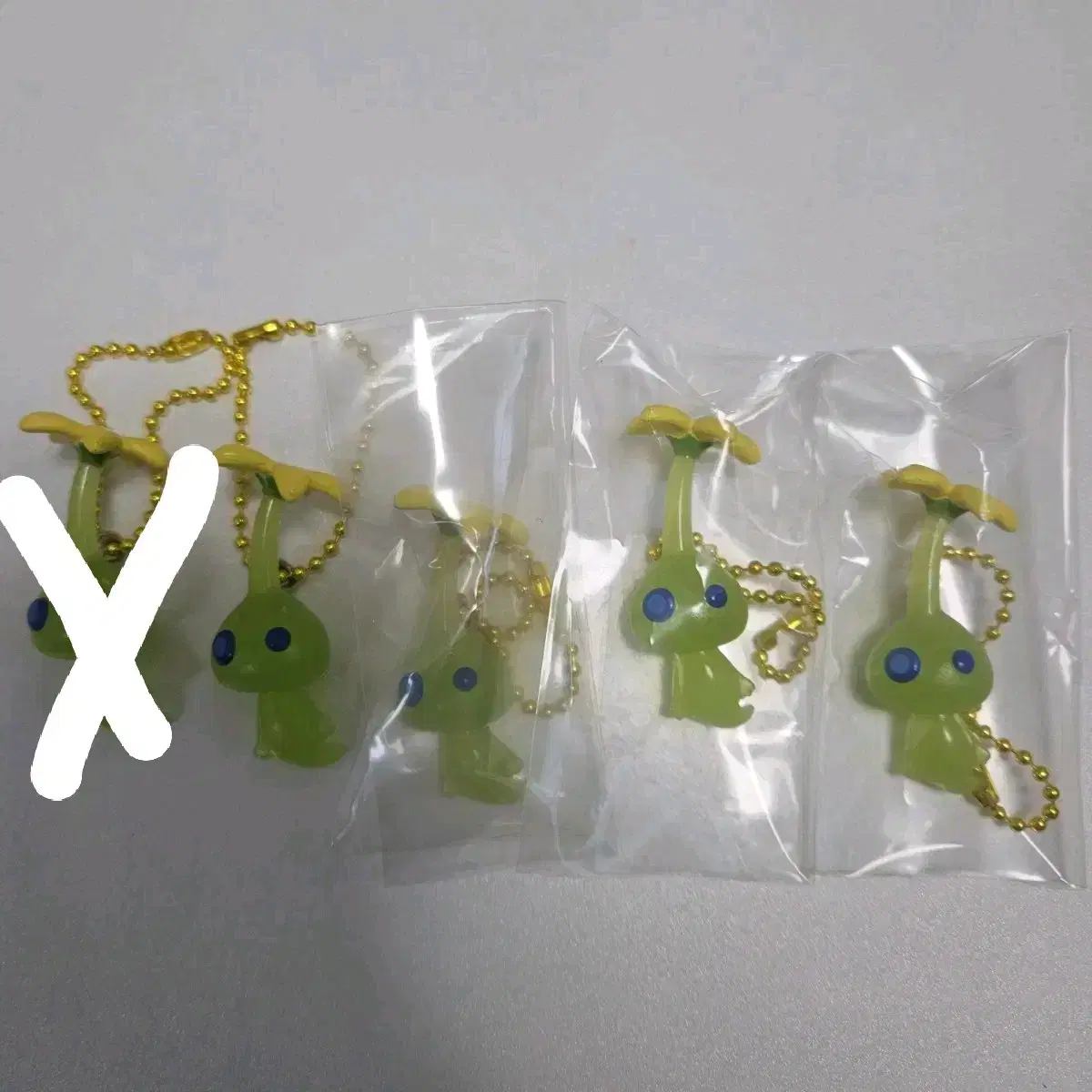 Pikmin Gummy Mascot keyring 2nd Light Shiny