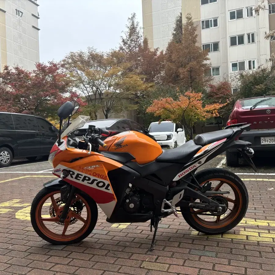 cbr125 랩솔카울 저렴하게 팔아용