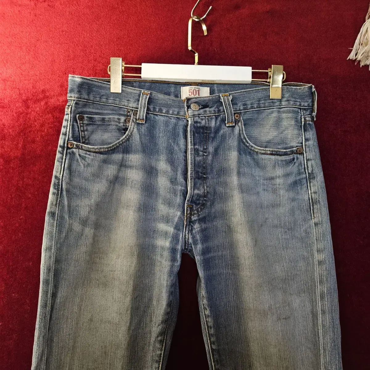 리바이스(Levis) 00's 501 데님 스트레이트핏 34 size