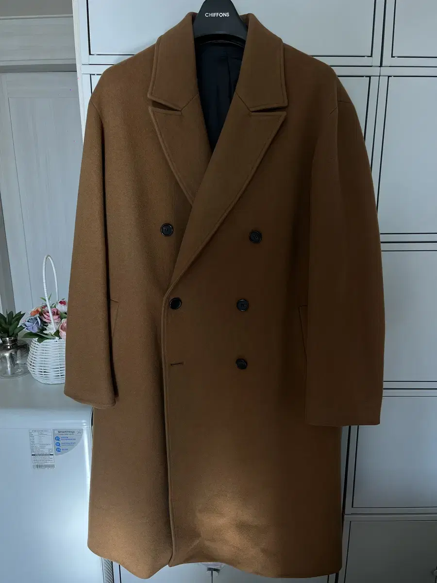 Coeur Beige Brown Long Coat sells