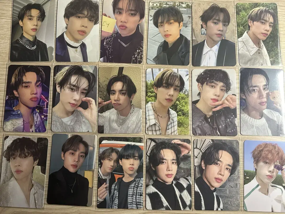 The Boyzphotocard sangyeon jacob hyunjae younghoon juyeon kevin q new grade sunwoo eric