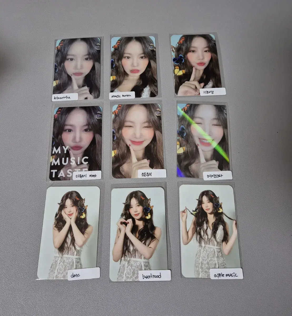 Butterfly Soojin All bulk soojin ktown4u mmt makestar USPAC Photocard