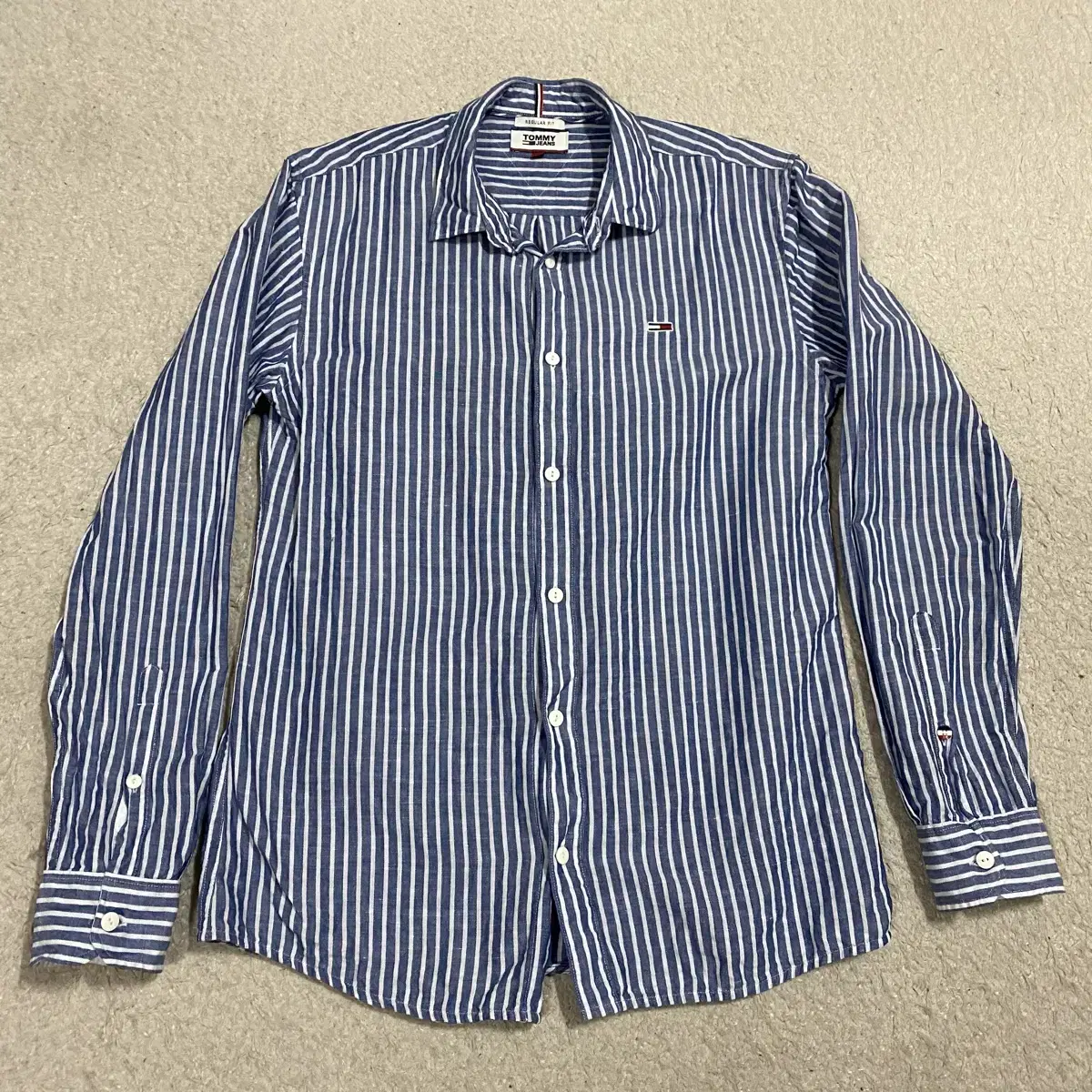 Tommy Hilfiger Linen Shirt Striped S