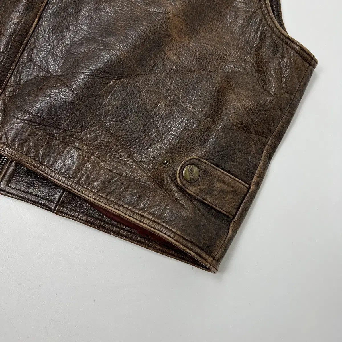 (무료배송) 1990s Vintage real leather jaket