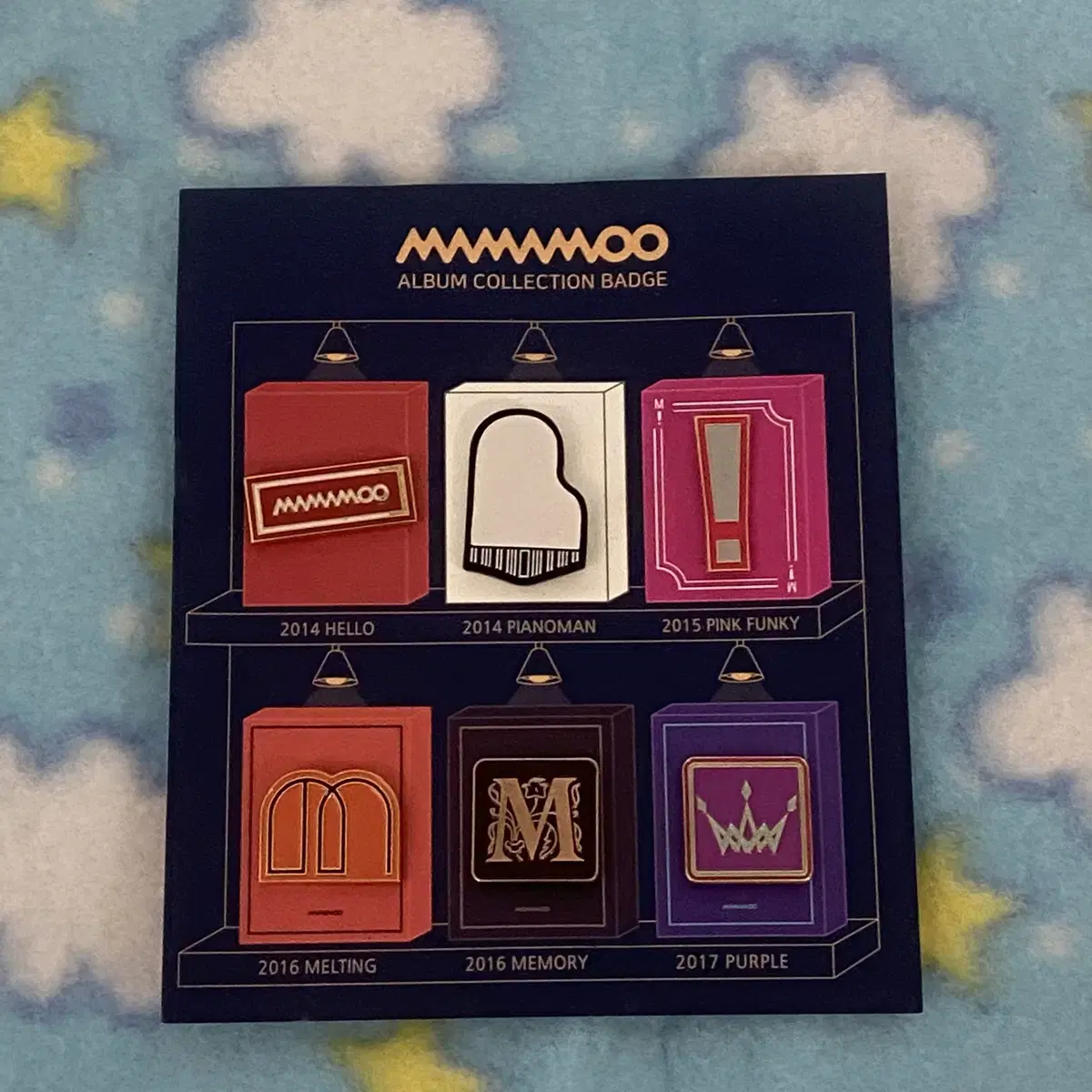 MAMAMOO Official album Logo Badge