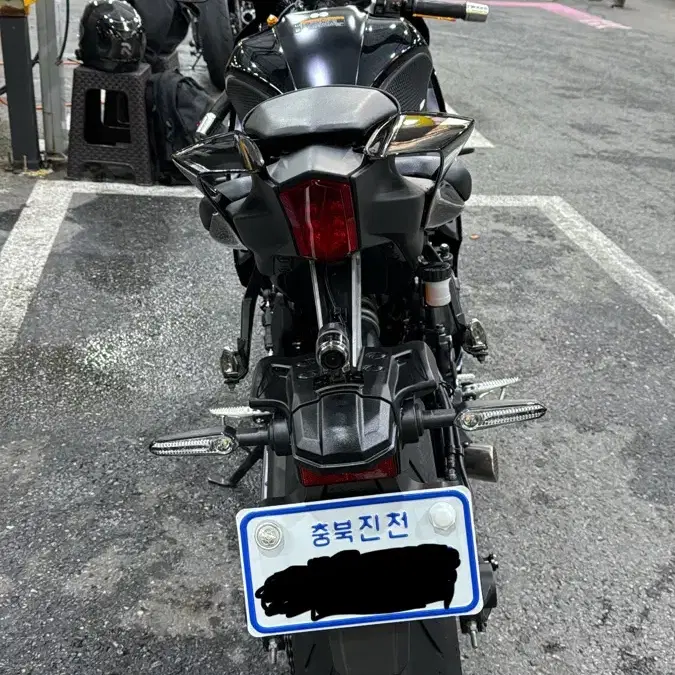 22년식 키로수 짧은 야마하 yzf R7 판매해요.