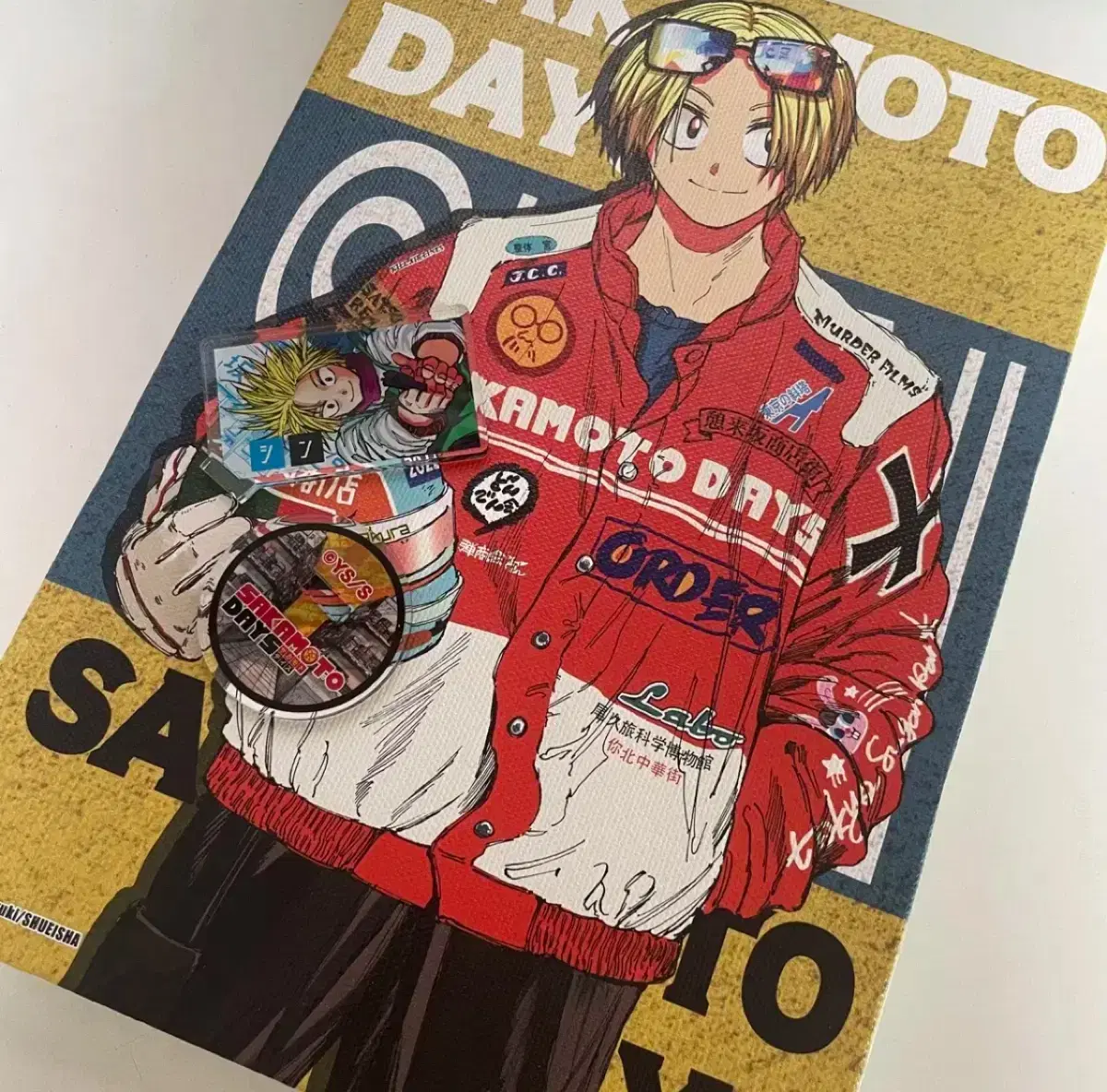 Today only3.0) Sakamoto Daze Sakadei Asakura Shin Artboard acrylic Stand