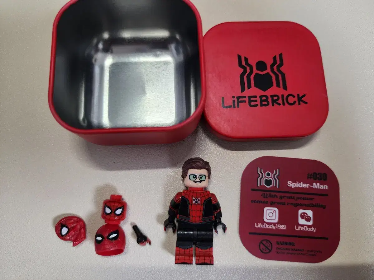 LEGO Customizable Spider-Man (Lifebrick) Limited Edition