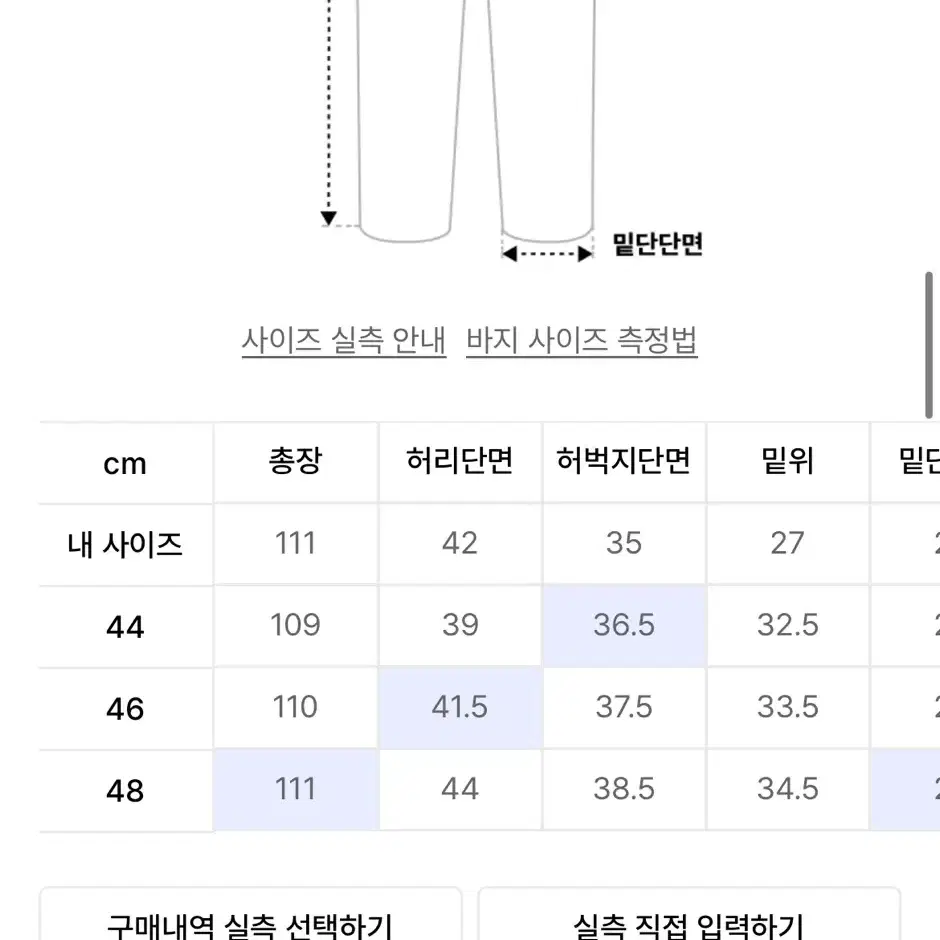 엘무드 써프벌룬 데님 팬츠