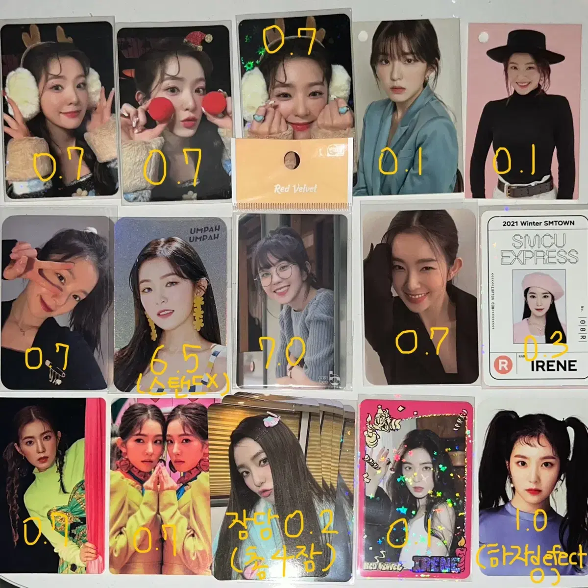 Red Velvet irene photocard wts