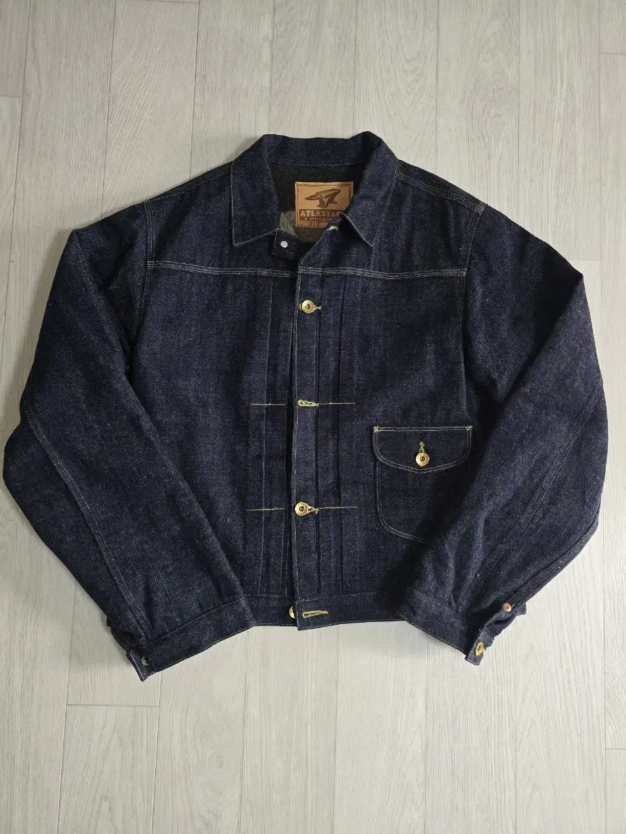 TimeOneClothing Erako 212 BlanketLined Denim Jacket38 Esteemed Buddha Products