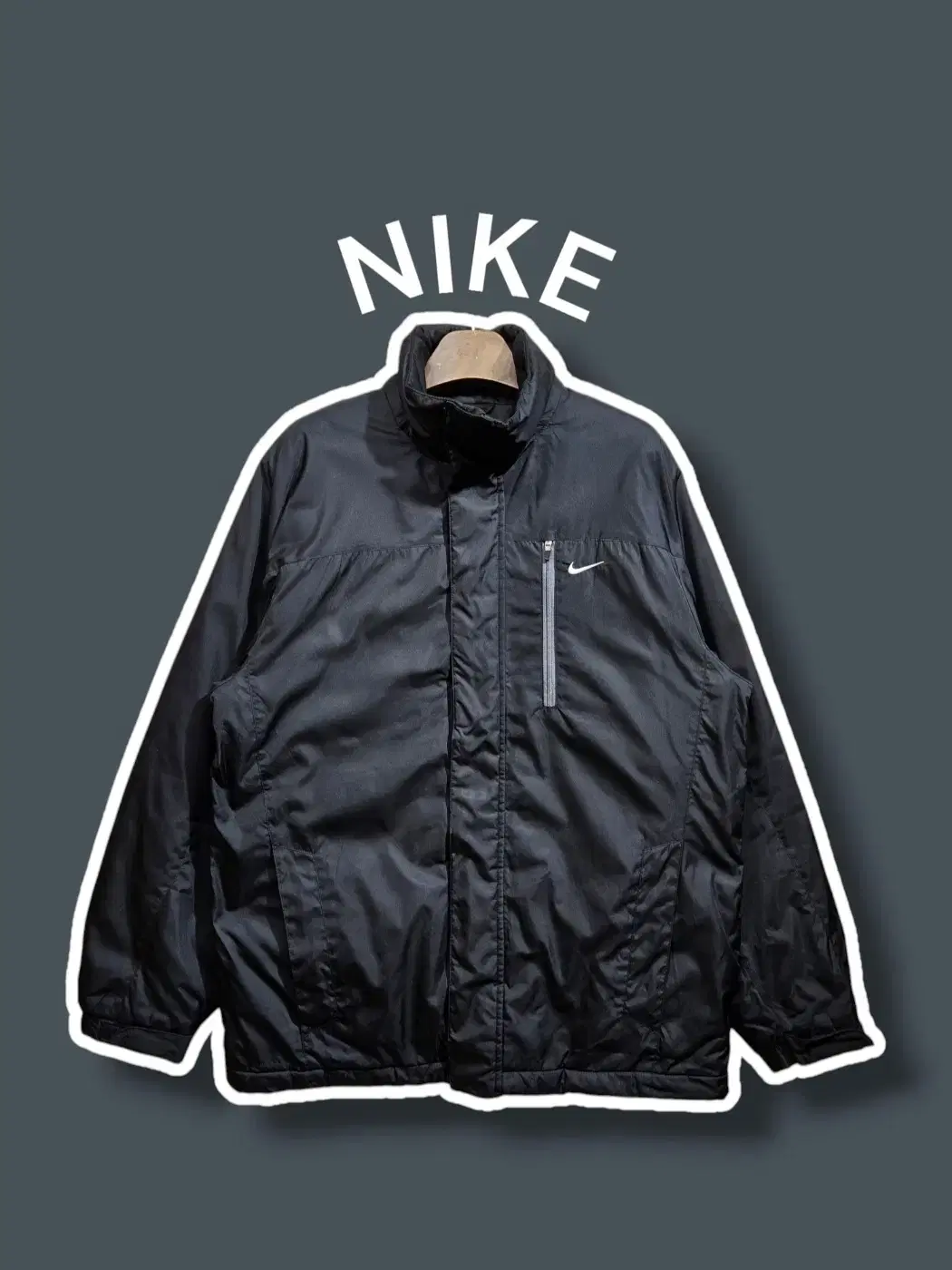 L/ Nike ClimaFit Quilted Windbreaker Jacket /1118