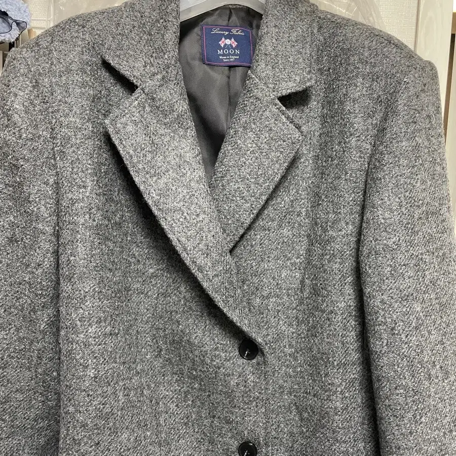 프레쉬라벨 문코트 그레이 Cohen moon coat (Gray)