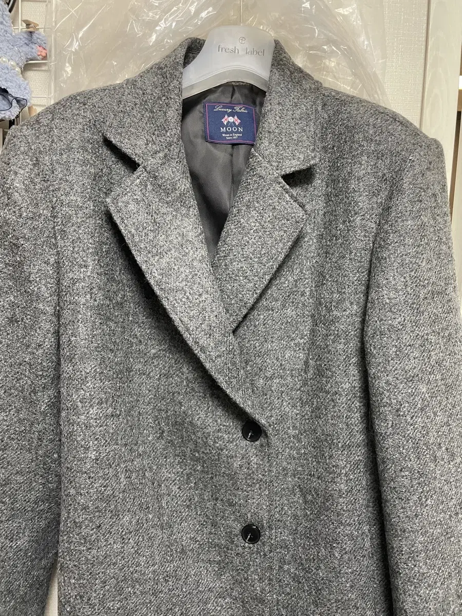 (새상품)프레쉬라벨 문코트 그레이 Cohen moon coat (Gray