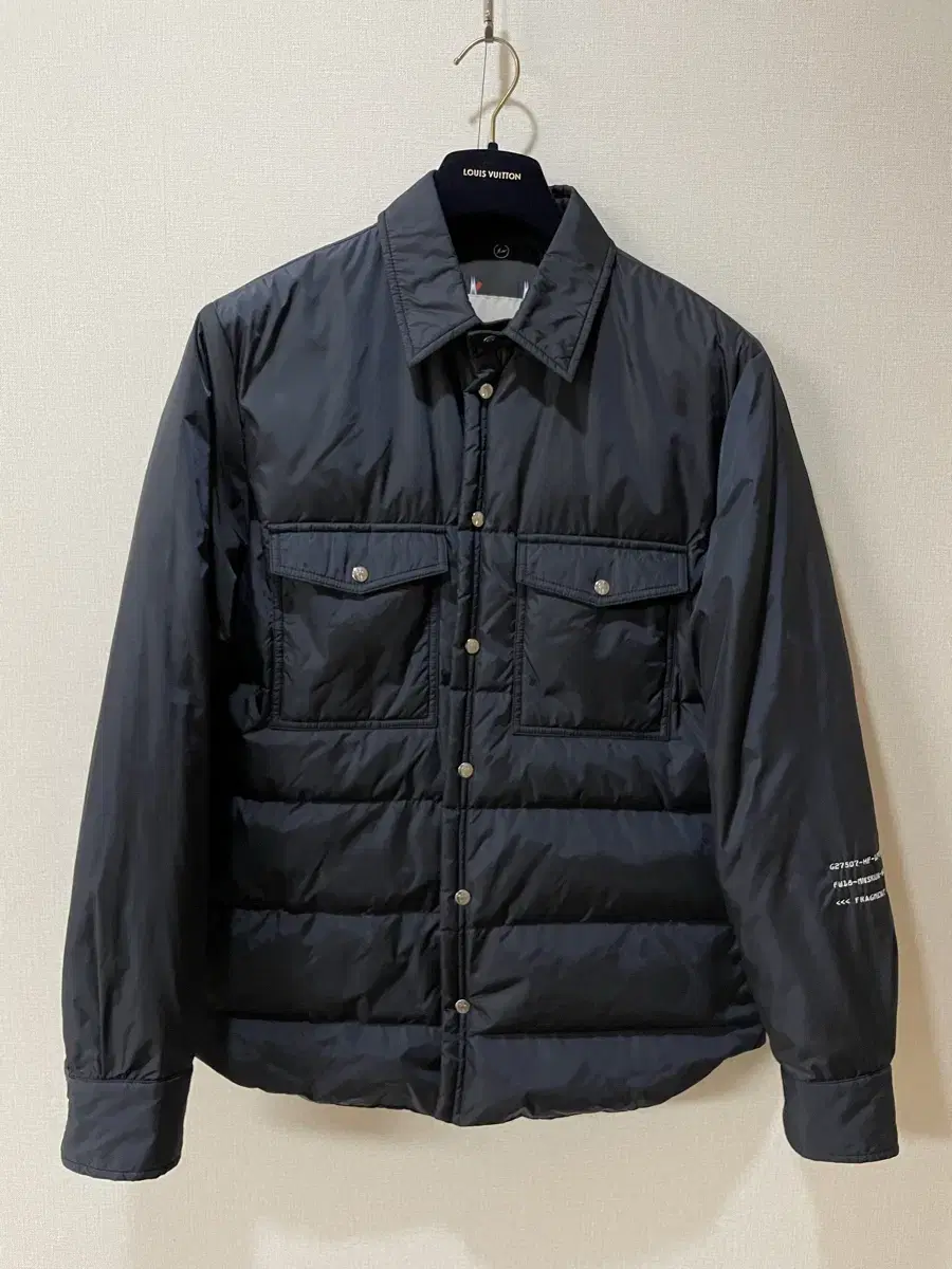 [2] Moncler x Fragment Padded Shirt Jacket