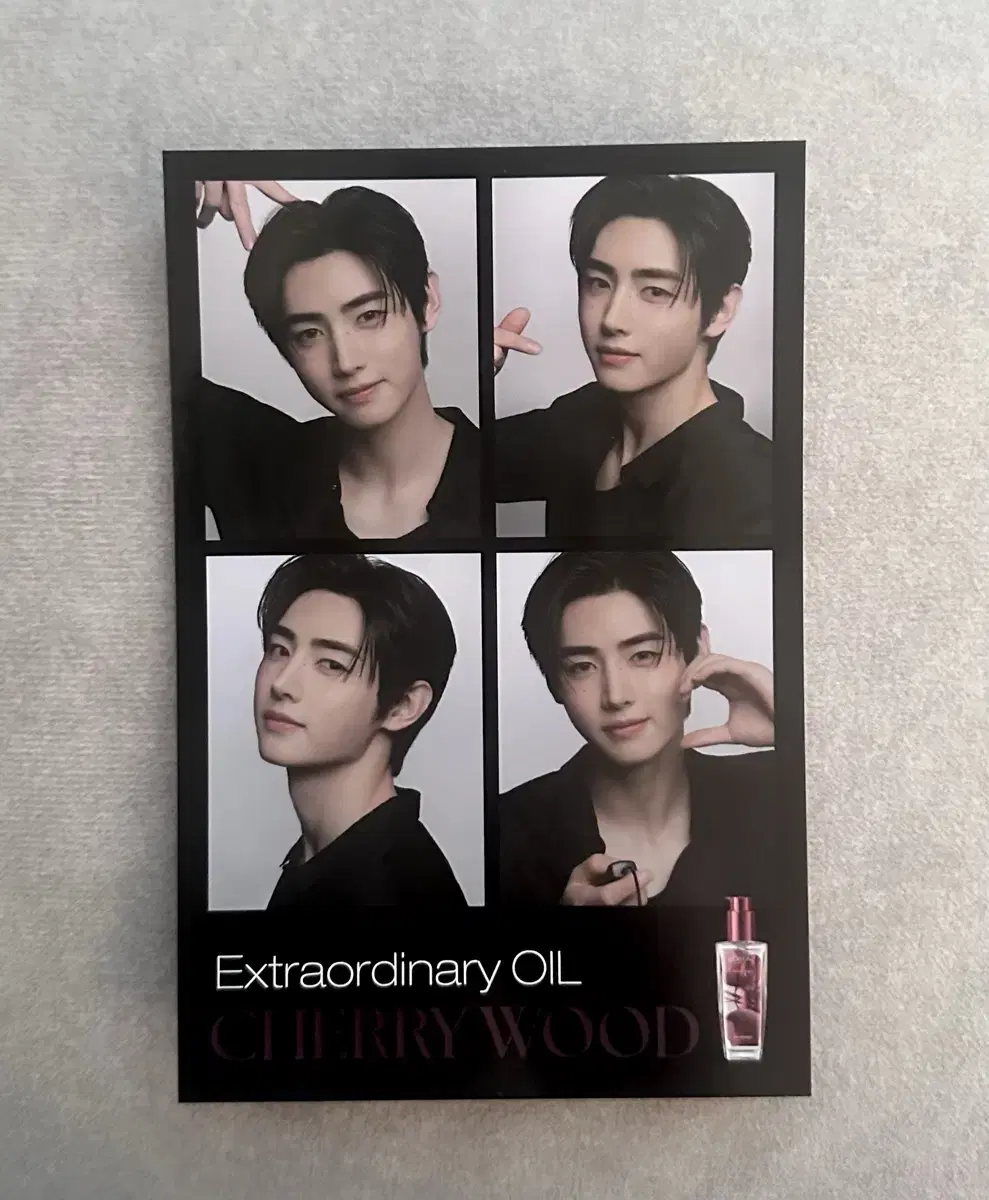 Enhypen sunghoon sells L'Oreal photo kards