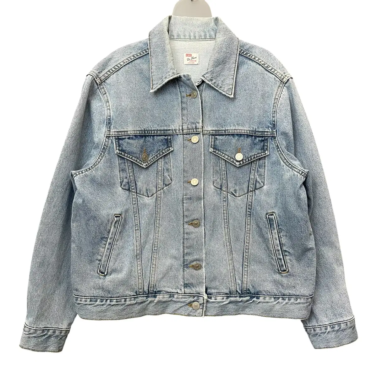 Vintage Light Blue Tracer Denim Jacket