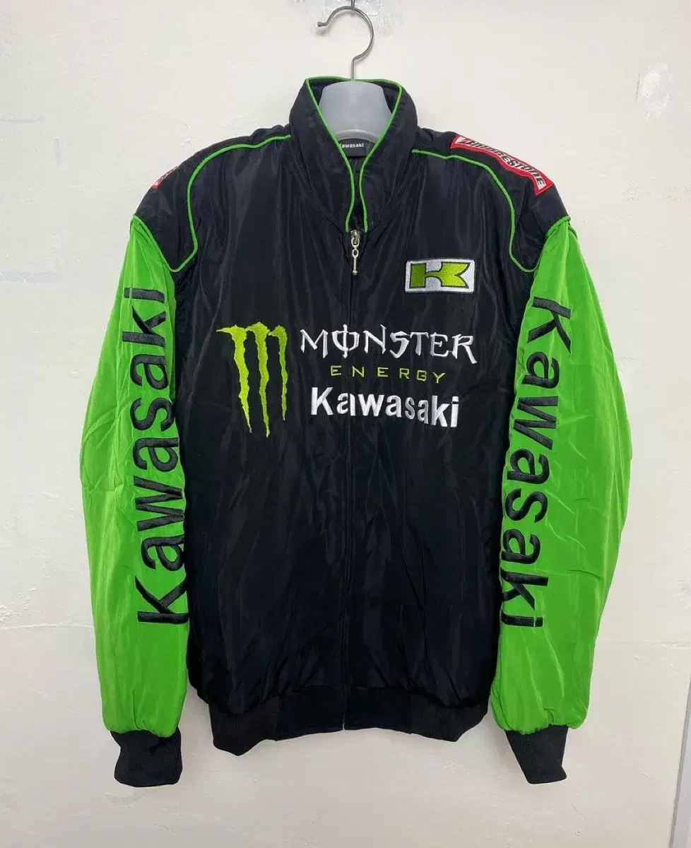 F1 가와사키 레이싱 자켓 m xl 2xl