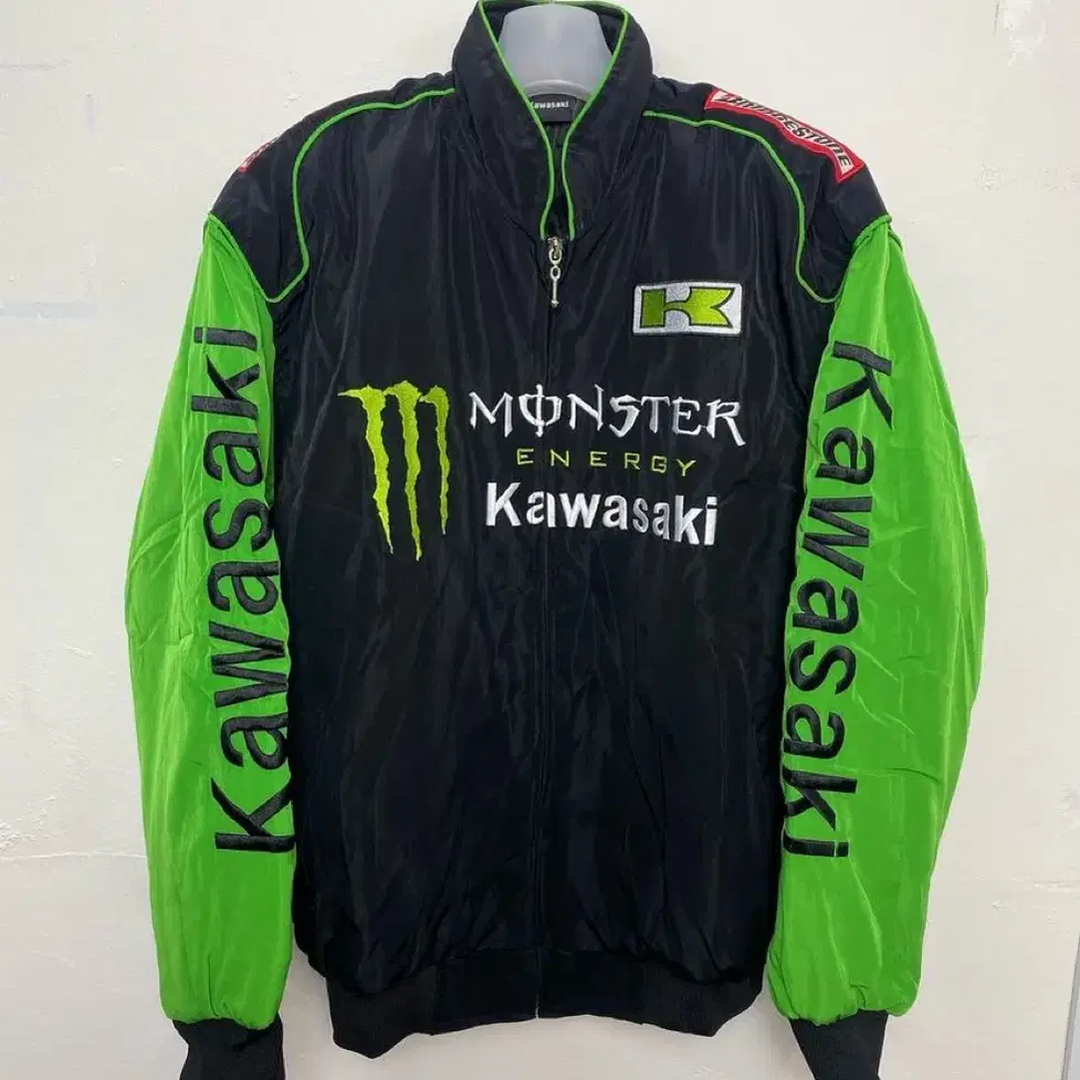 F1 가와사키 레이싱 자켓 m xl 2xl