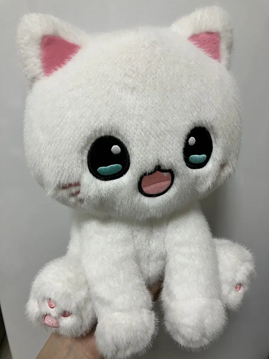 코네코짱 고양이 화이트 인형 27cm