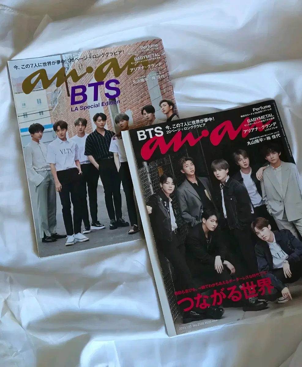 BTS Japanese magazine Ang Ang Can Cam