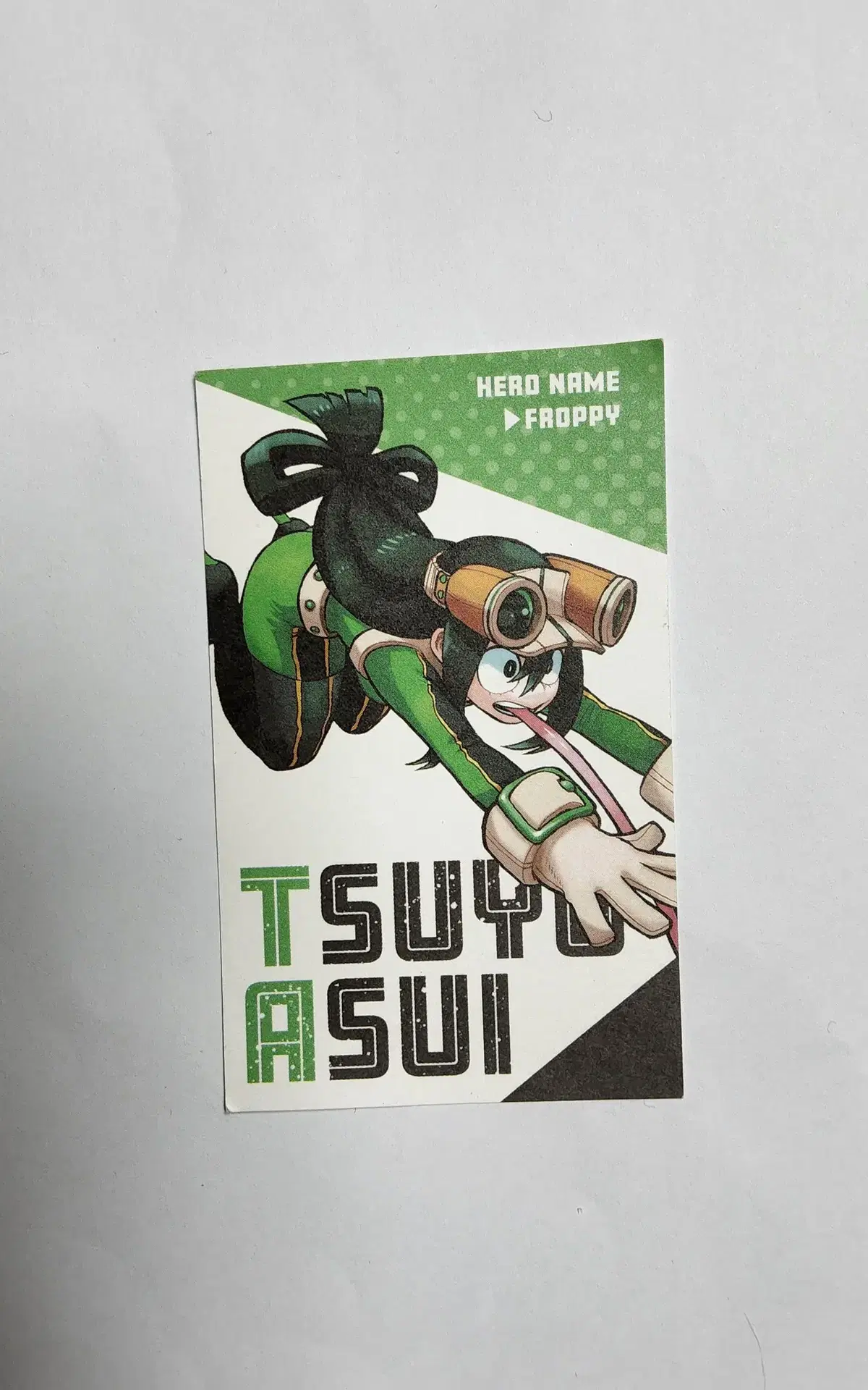 My Hero Academia Asuitsuyu Paper Photocard