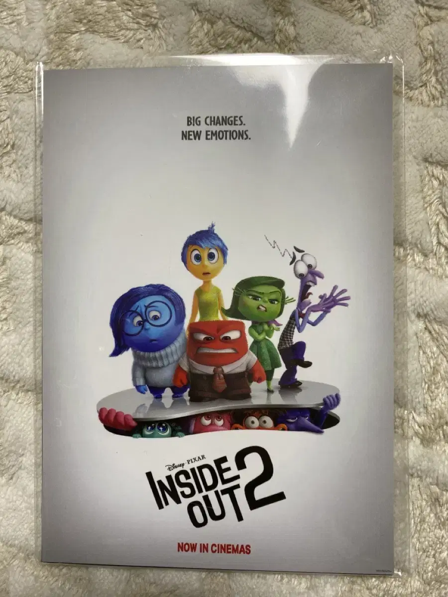 Inside Out 2 Decopack Postcard Set Mega Box Pre-Order Benefit