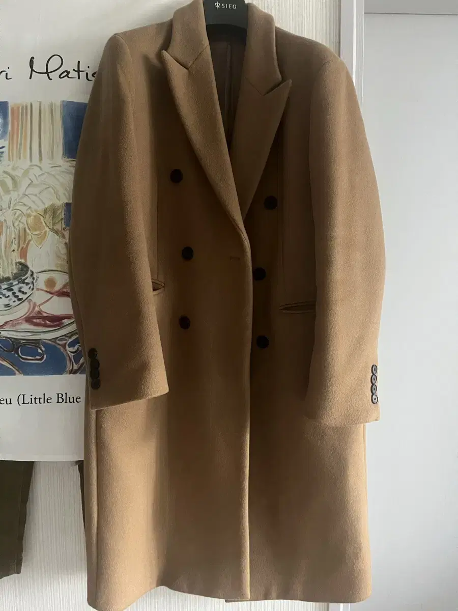 Solid Double Coat (Camel)XL