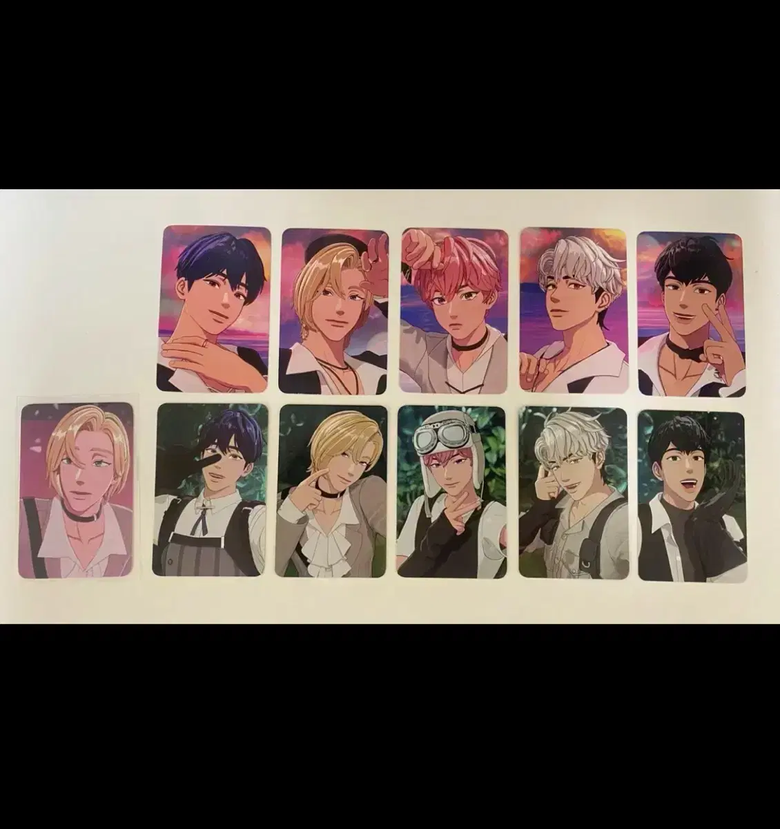 Plave unreleased photocard sells 0.7 per sheet