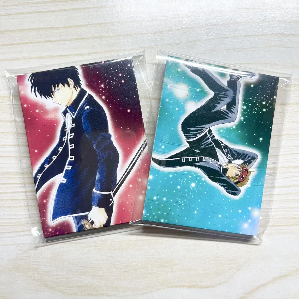 [ Gintama Hijikata Sogo photocard ] Photokard Anime unofficial goods Takku stickers