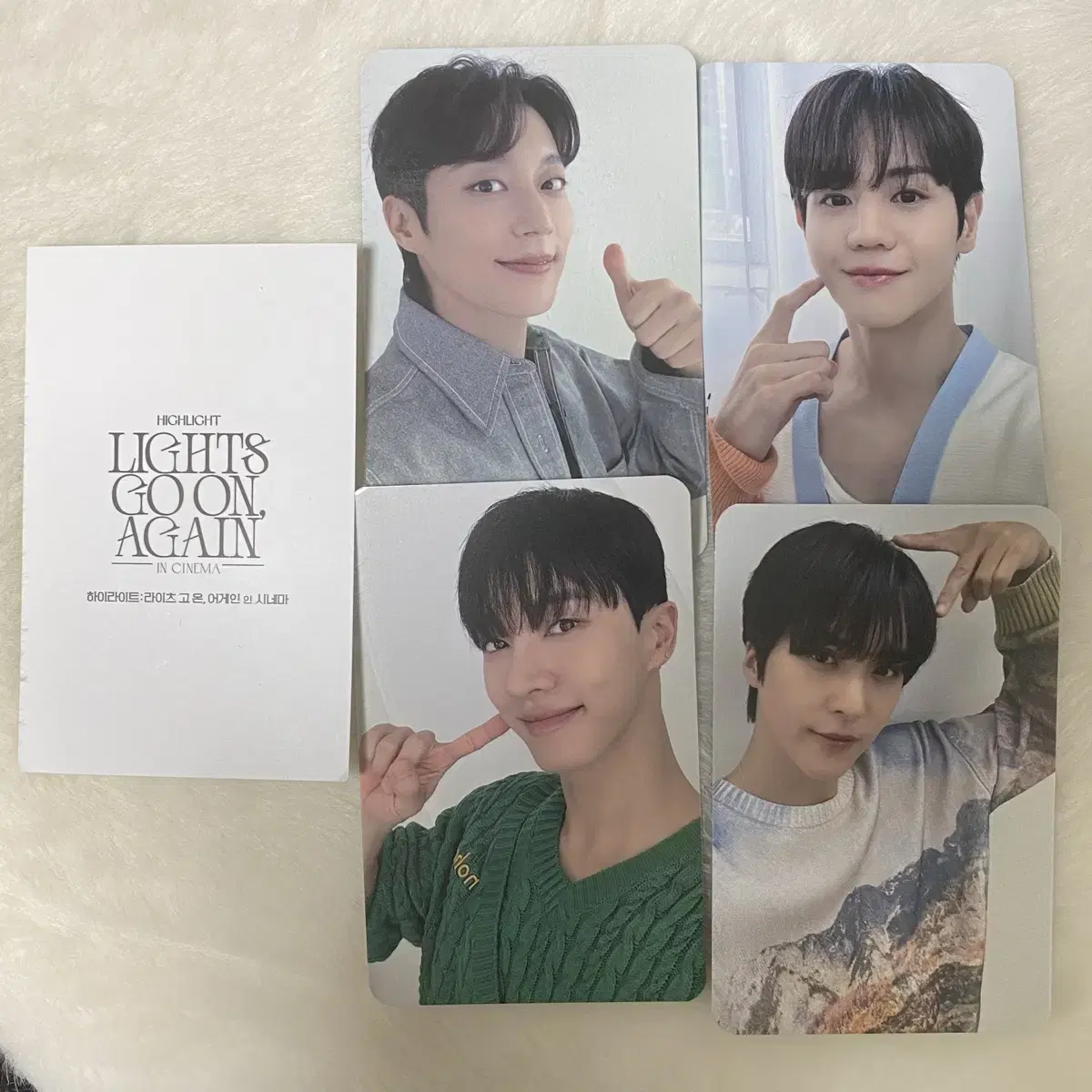 Highlight Lagoon CGV Week 3 Photo Card wts.