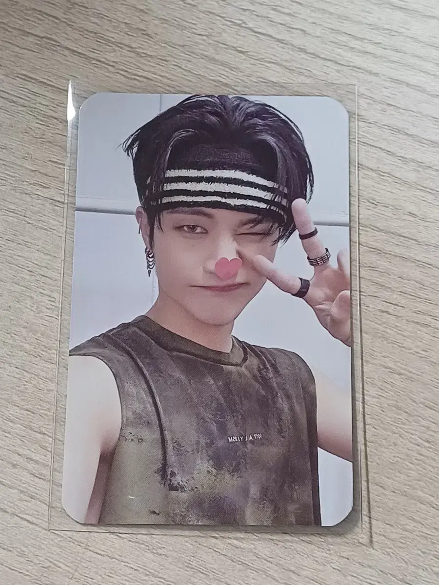 ateez wooyoung photocard wts